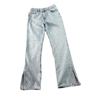 H &‎ M  Straight Leg Light Blue Denim Jeans Size US 6